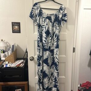 Off Shoulder Maxi Dress